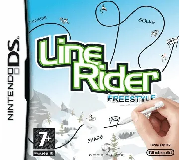 Line Rider - Freestyle (Europe) (En,Fr,De,Es,It) box cover front